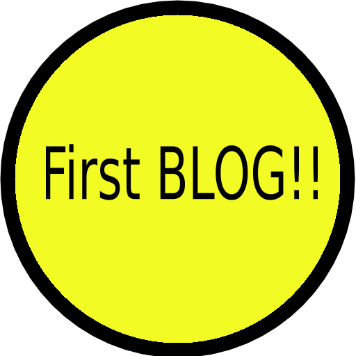 This is my first ever blog